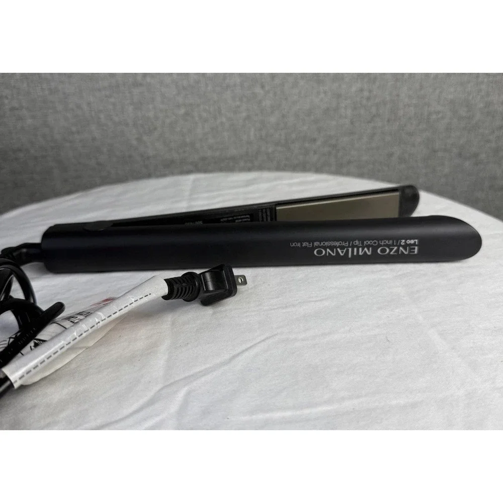 ENZO MILANO Leo2 1 Inch Cool Tip Professional Flat Iron‎
